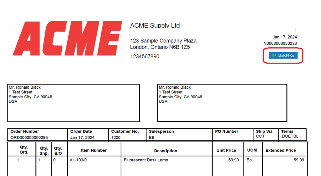 QuickPay | Conligo Seamless Sage 300 payments